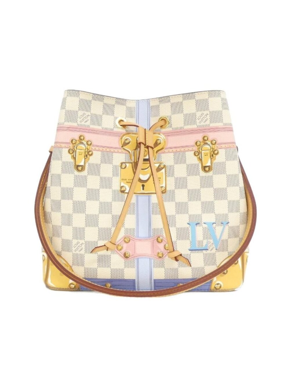 Louis Vuitton Damier Azur Neo Noe Shoulder Bag